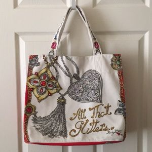 2017 Brighton Retired All That Glitters Tote Designed by Tom Clancy NWOT